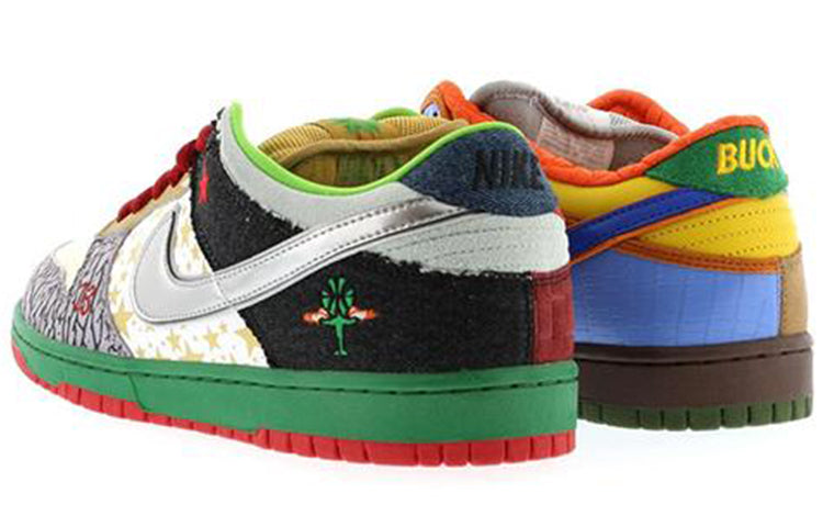 Nike SB Dunk Low \'What The Dunk\'  318403-141 Classic Sneakers