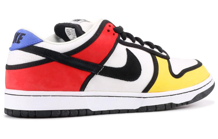 Nike Dunk Low Pro SB \'Piet Mondrian\'  304292-702 Classic Sneakers