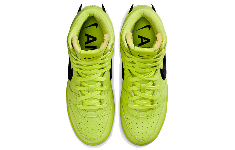 Nike AMBUSH x Dunk High 'Flash Lime' CU7544-300 Classic Sneakers - Click Image to Close