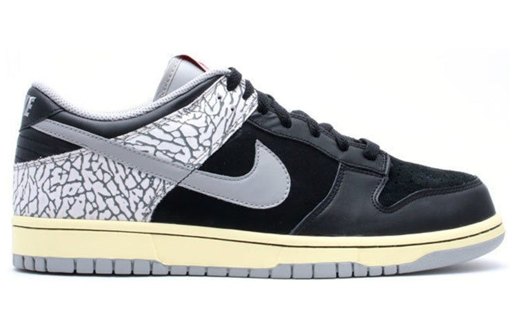 Nike Dunk Low Cl \'Jordan Pack Black Grey\'  304714-905 Signature Shoe