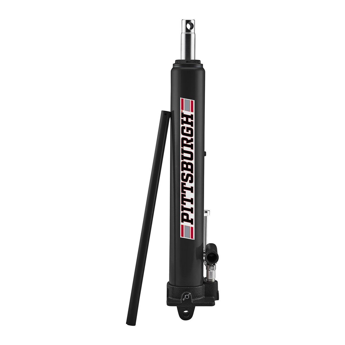 PITTSBURGH 8 Ton Super Heavy Duty Long-Ram, Round-Bottom Air/Hydraulic Jack