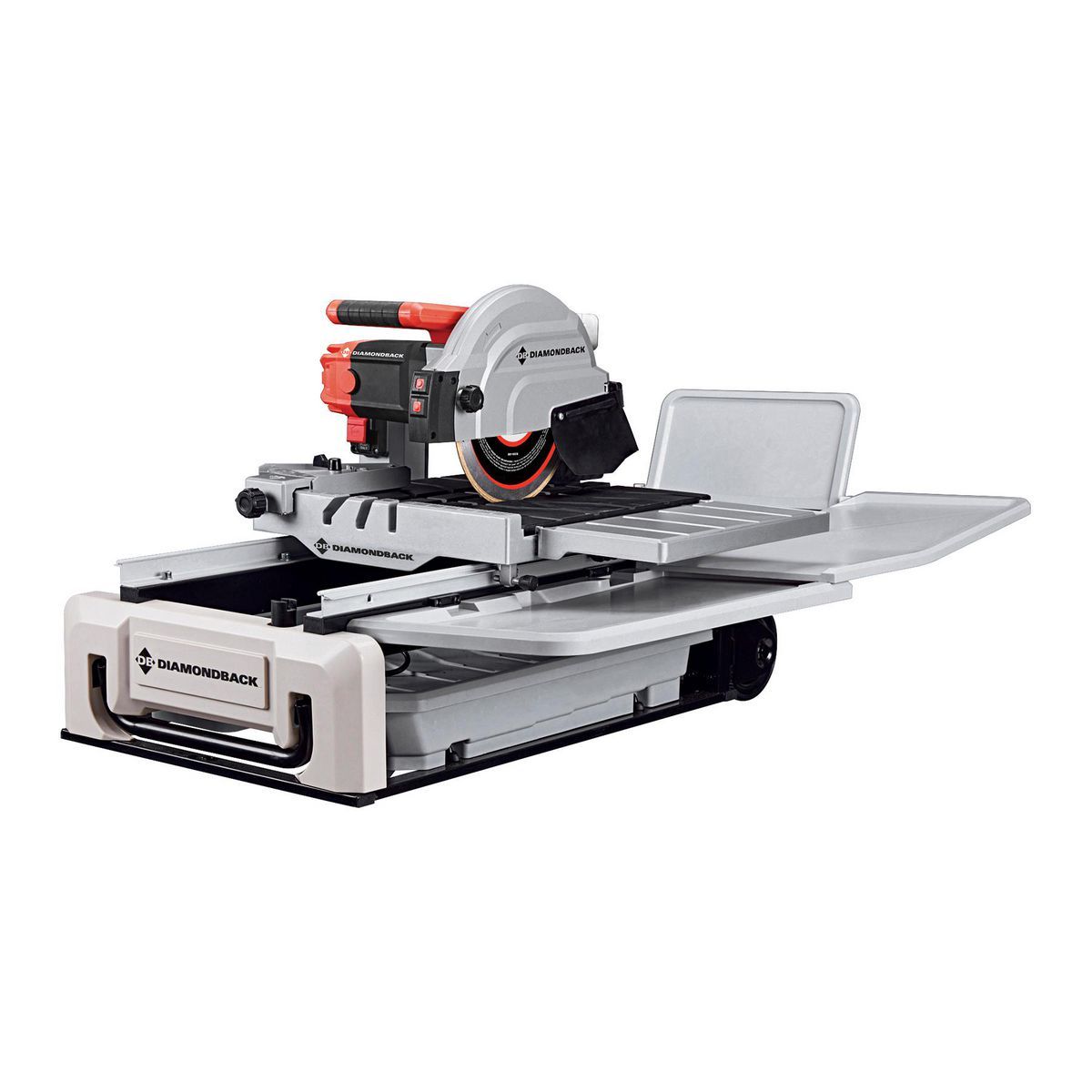 DIAMONDBACK 15 Amp, 10 in. Wet Tile Saw with Sliding Table and Extended Rip Capacity
