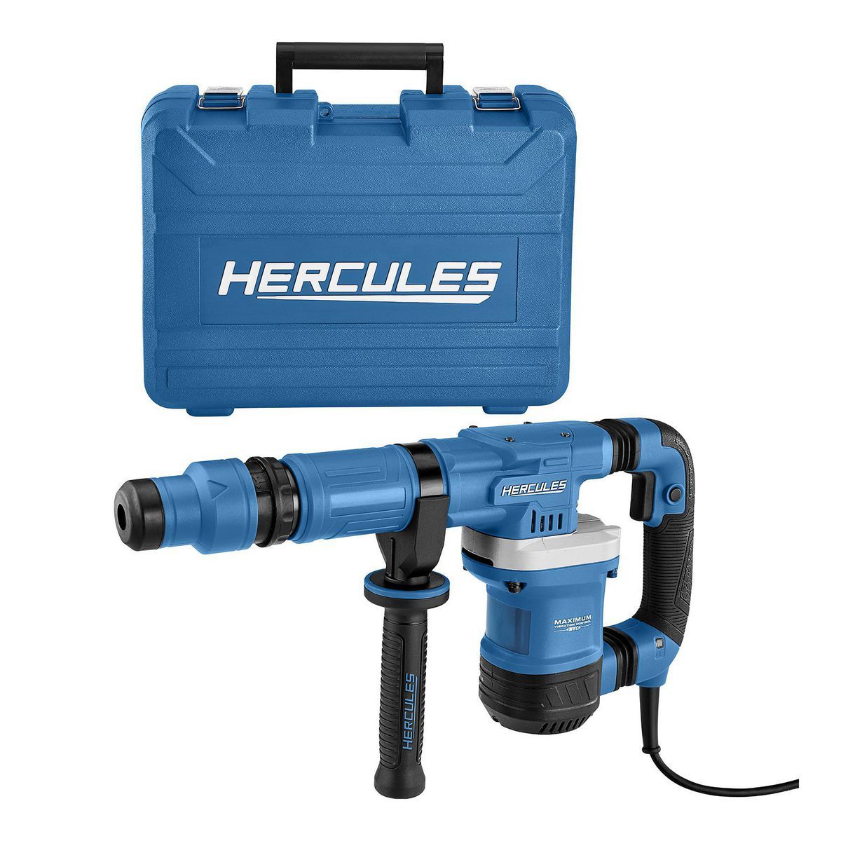HERCULES 10 Amp, 12 lb. SDS-MAX Type Demolition Hammer with Maximum Vibration Control