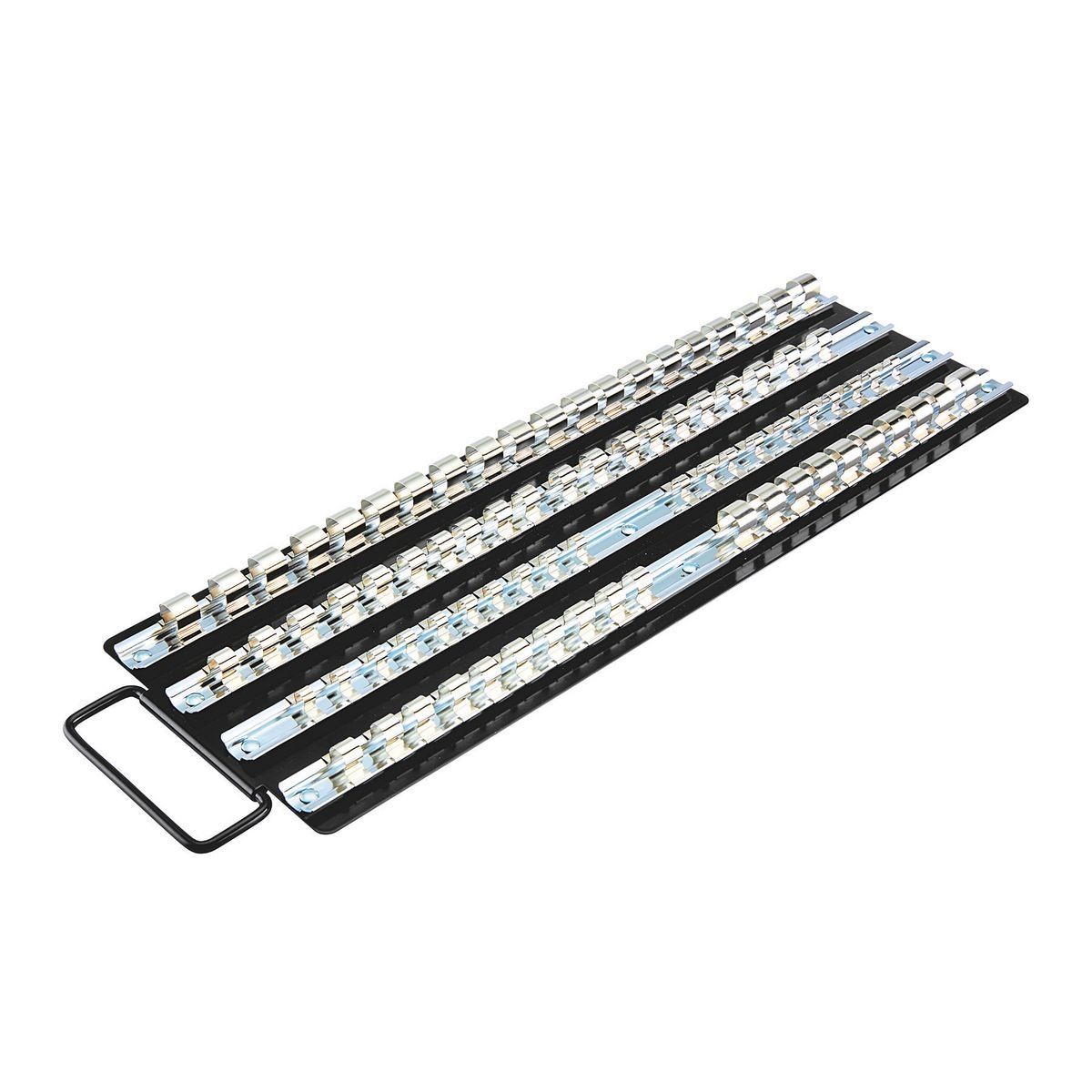 U.S. GENERAL 1/4 in., 3/8 in., and 1/2 in. Multiple Rail Socket Tray - Metric