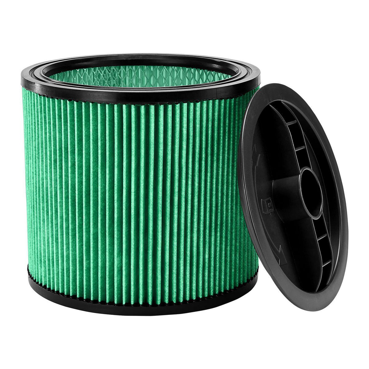 BAUER HEPA Five Layer Wet/Dry Vacuum Replacement Filter for BAUER Vacuums Five Gallons and Larger