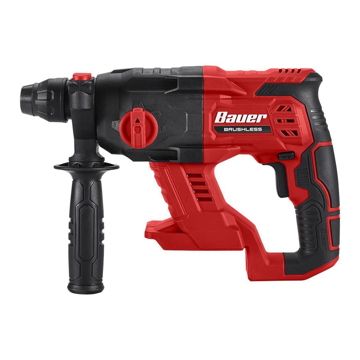BAUER 20V Brushless Cordless 1/2 in. SDS-PLUS Type Rotary Hammer - Tool Only