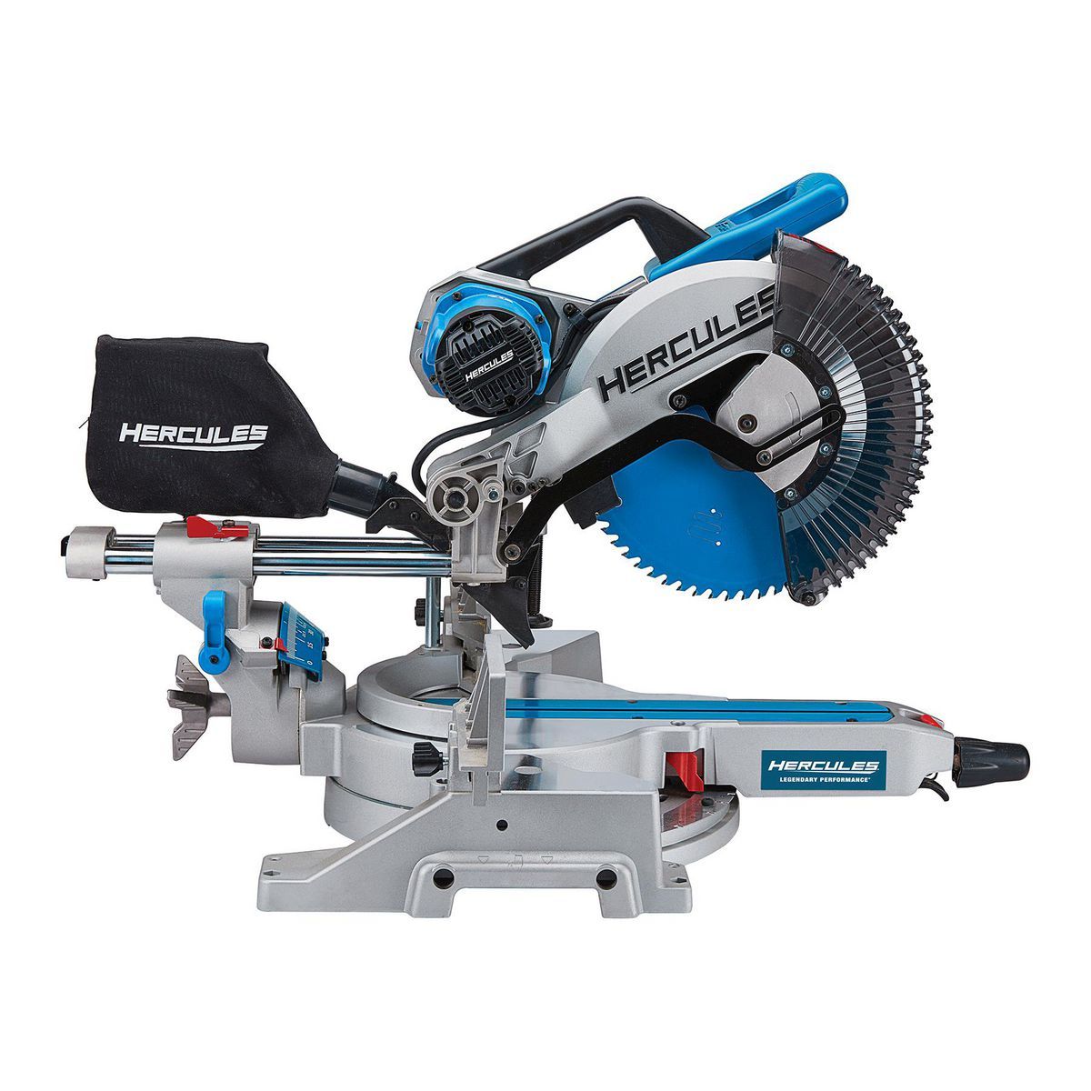 HERCULES 12 in. Dual-Bevel Sliding Compound Miter Saw with Precision LED Shadow Guide