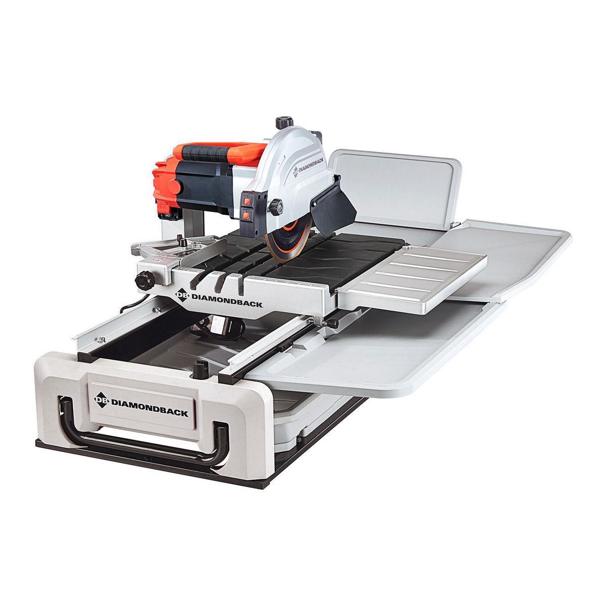 DIAMONDBACK 15 Amp, 10 in. Wet Tile Saw with Sliding Table and Extended Rip Capacity