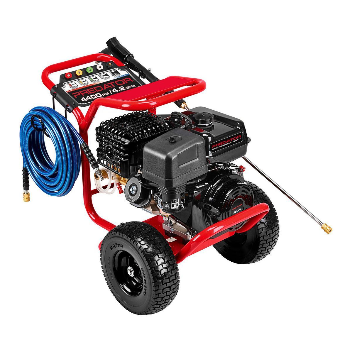 PREDATOR 4400 PSI, 4.2 GPM, 13 HP (420cc) Commercial-Duty Pressure Washer, EPA