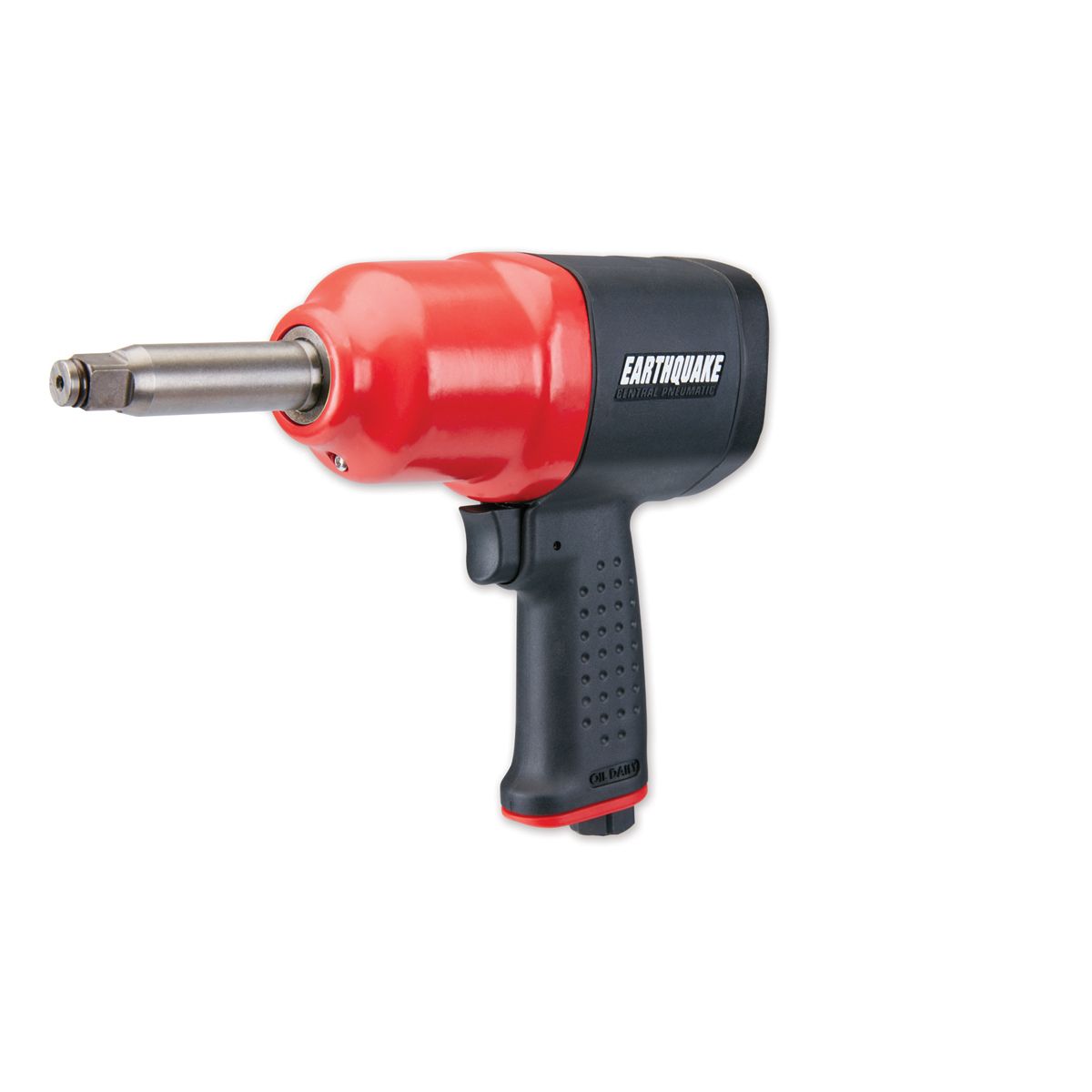 EARTHQUAKE 1/2 in. Composite Air Impact Wrench, 2 in. Extended Anvil, Twin Hammer, 950 ft. lbs.