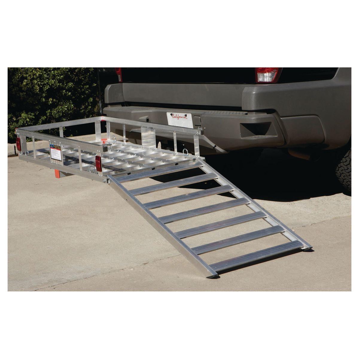 HAUL-MASTER 500 lb. Capacity Aluminum Mobility Wheelchair and Scooter Carrier