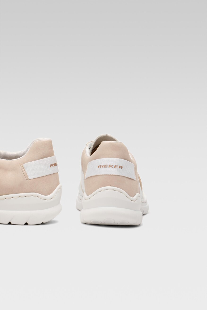 Półbuty Rieker L3214-80 Biały