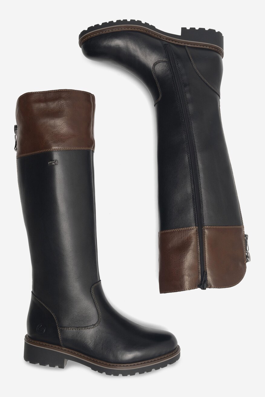 Kozaki Remonte R6581-02 Czarny