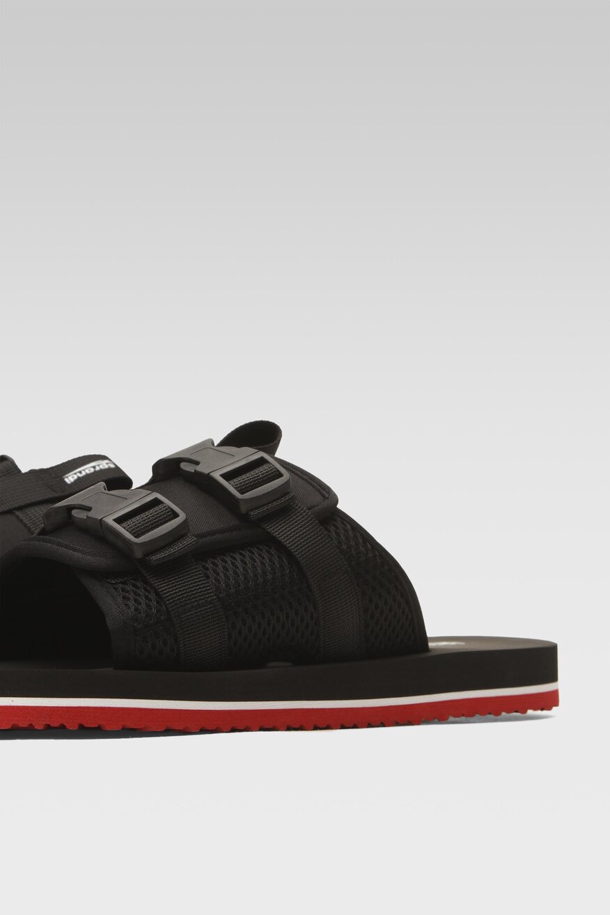 Klapki basenowe Sprandi M0514-1 Czarny