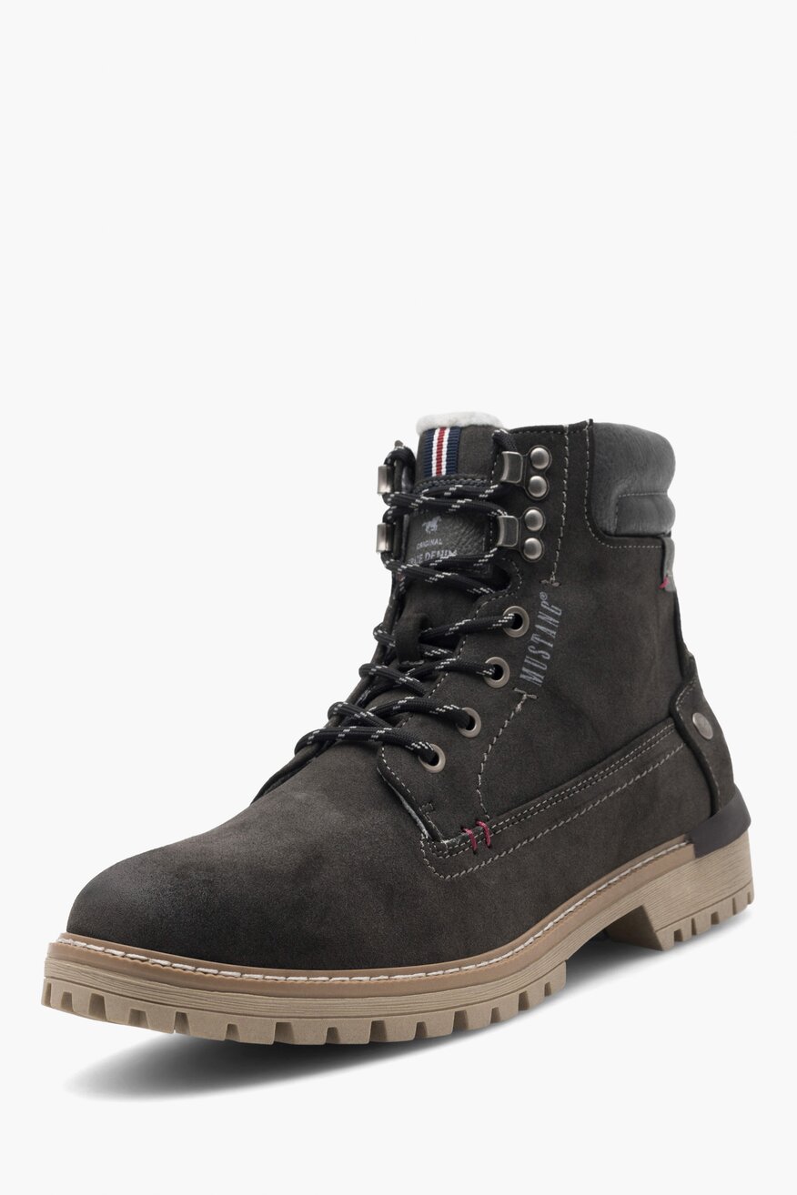 Trzewiki Mustang 4142-602-20 Szary