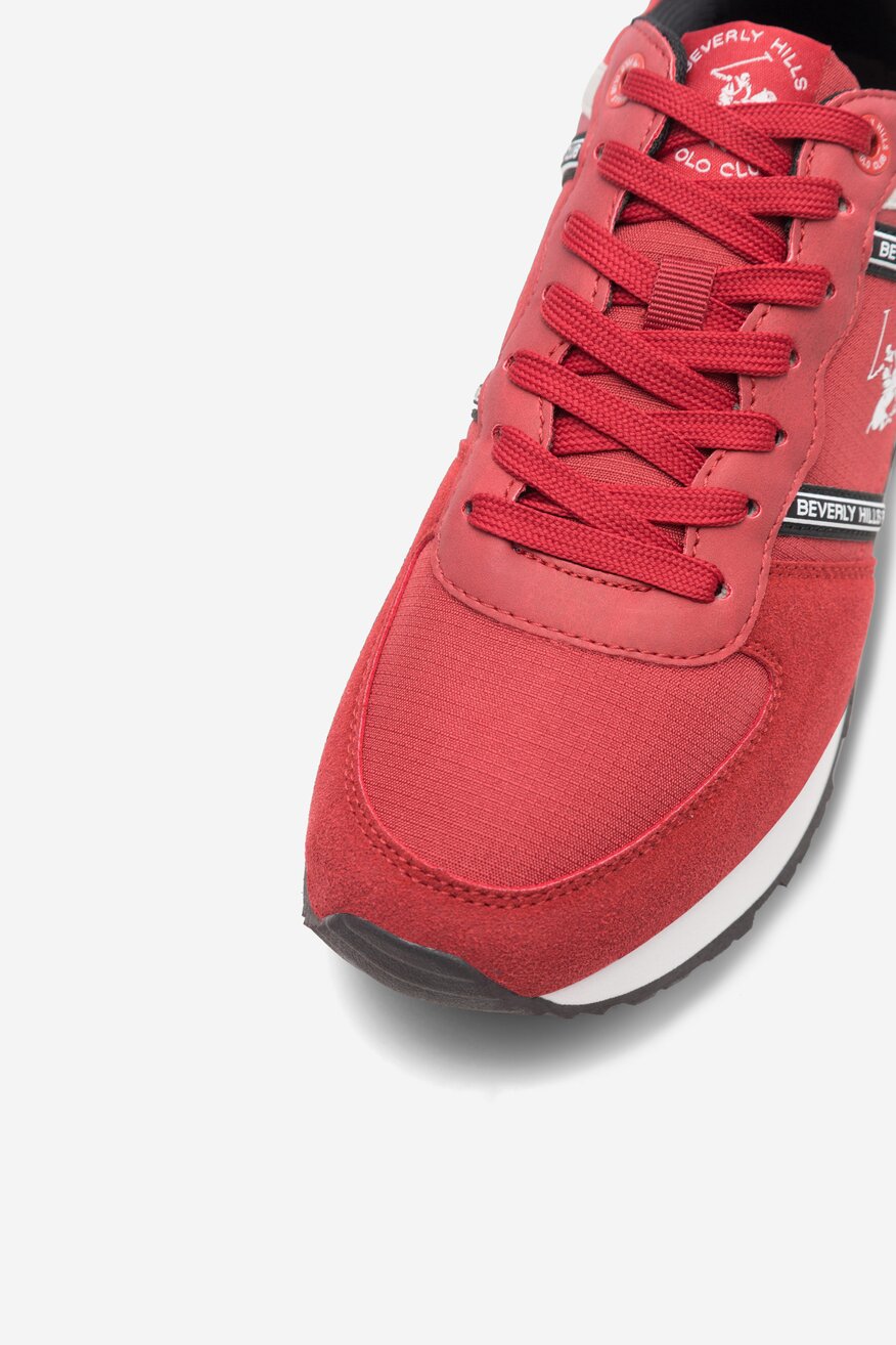 Półbuty Beverly Hills Polo Club JONES-01 Czerwony