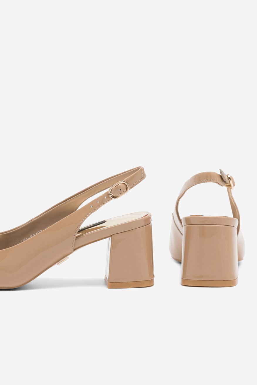 Czółenka Gino Rossi ULIVA-V1197-06 Beżowy