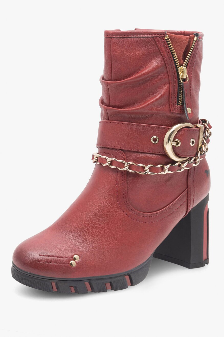 Kozaki Mustang 1363-505 Czerwony