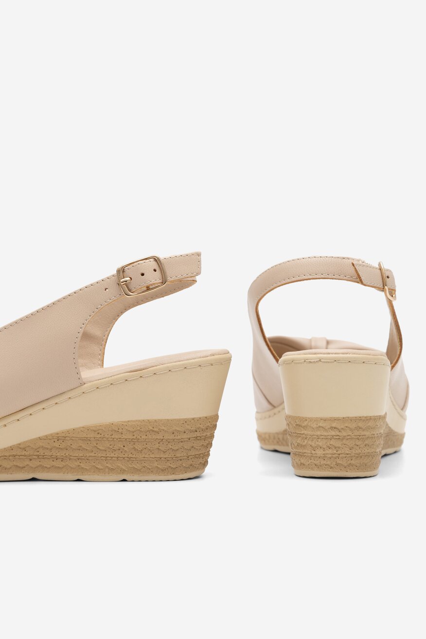 Sandały Sarah Karen EST-L86-02 Beżowy