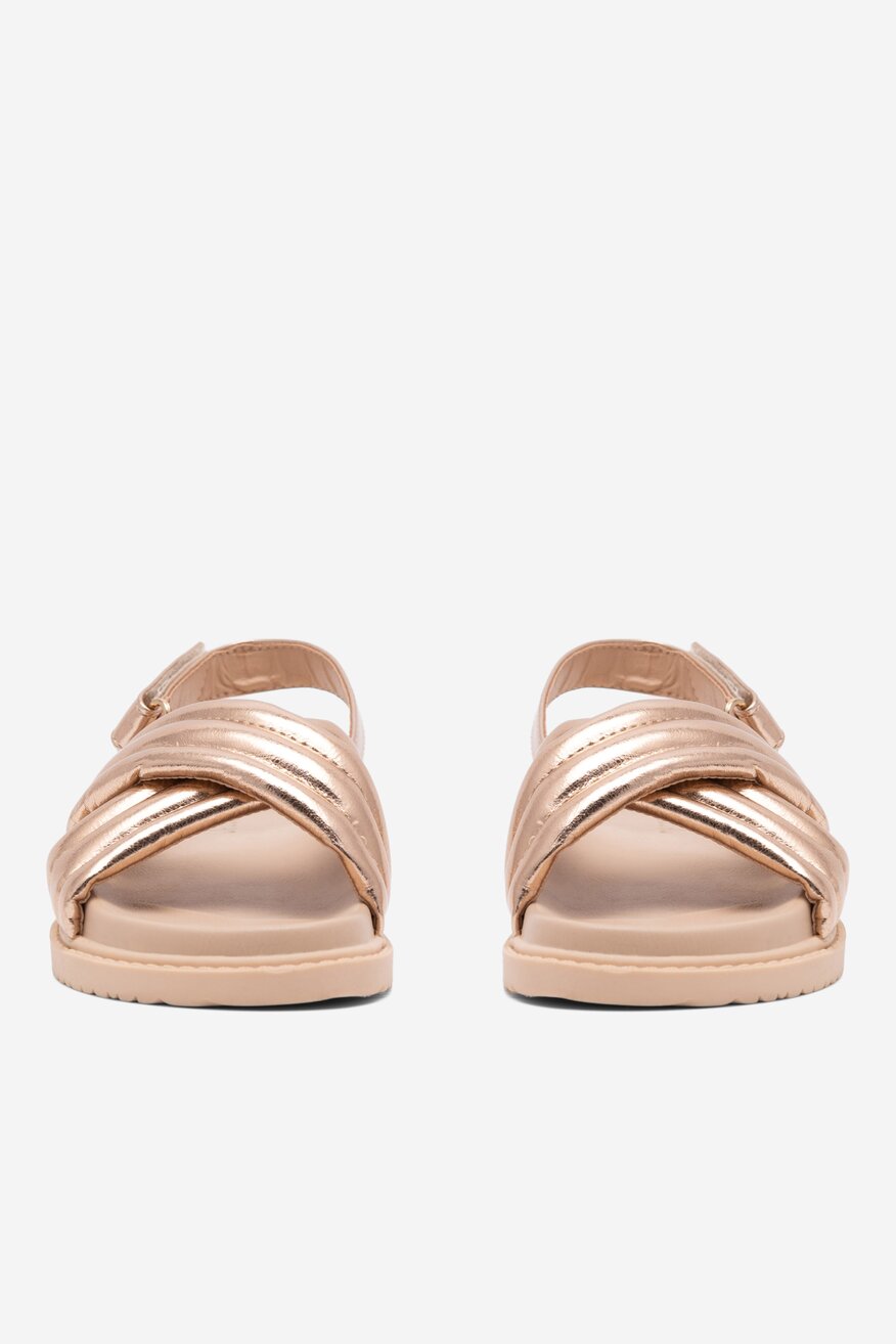 Sandały Nelli Blu CS5562-08 Złoty