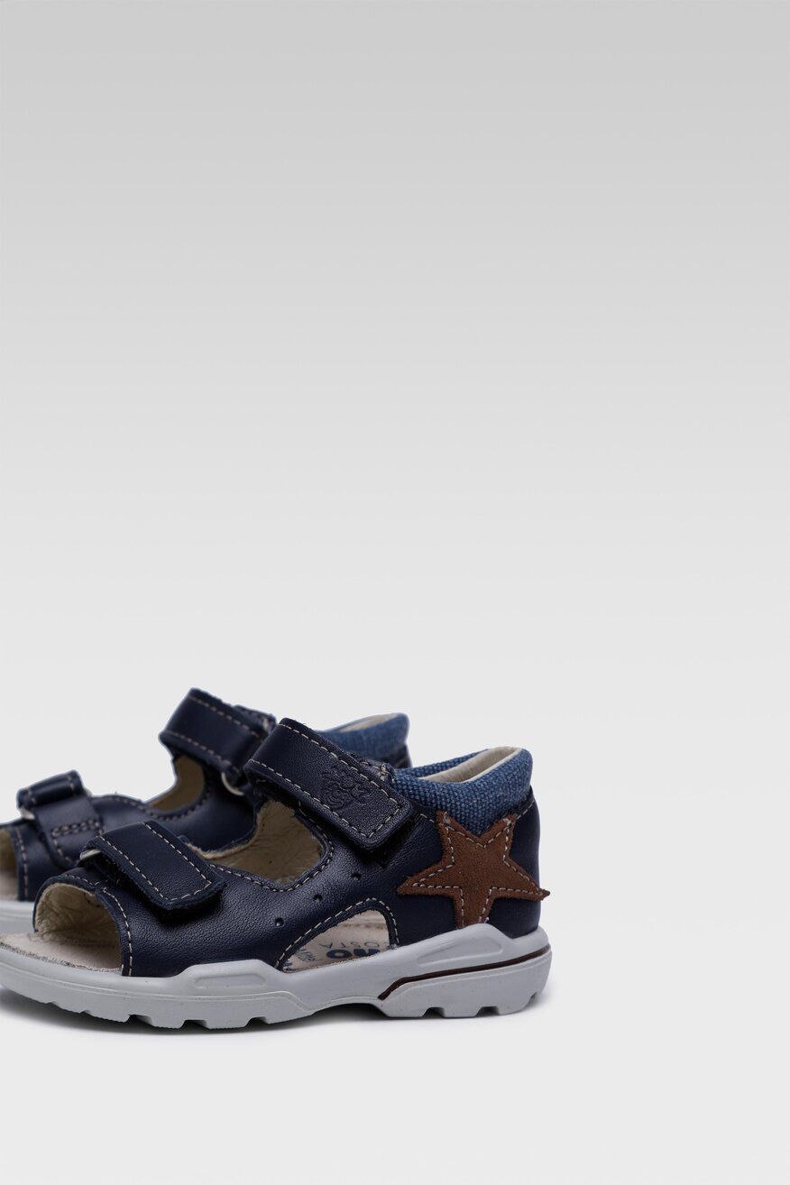 Sandały Ricosta 50 3200702/170 Granatowy