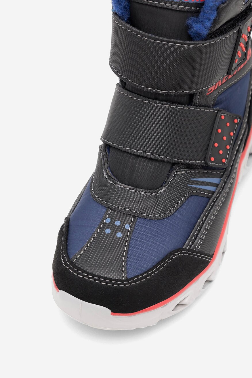 Botki Skechers 90588L NVBK Niebieski ciemny