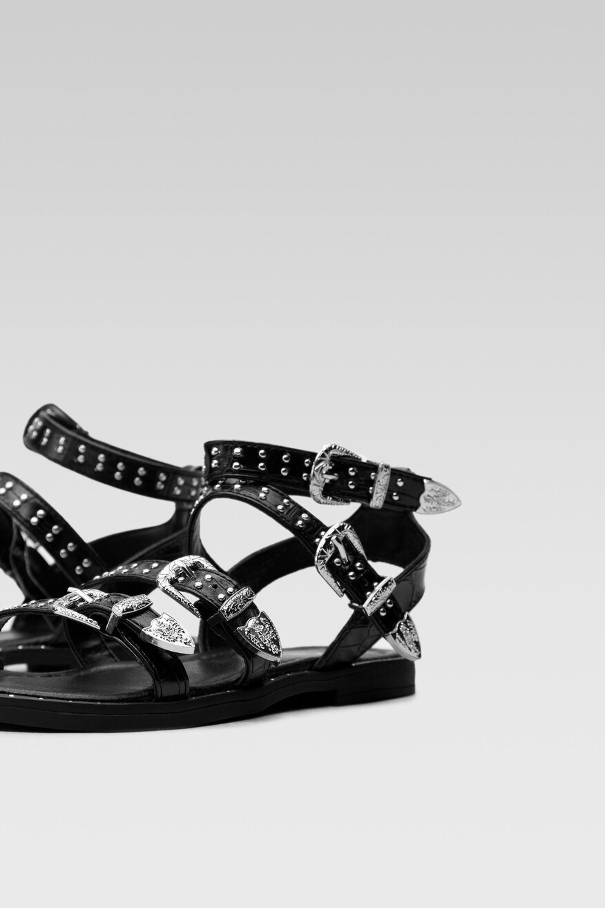 Sandały DeeZee CS1260-37 Czarny