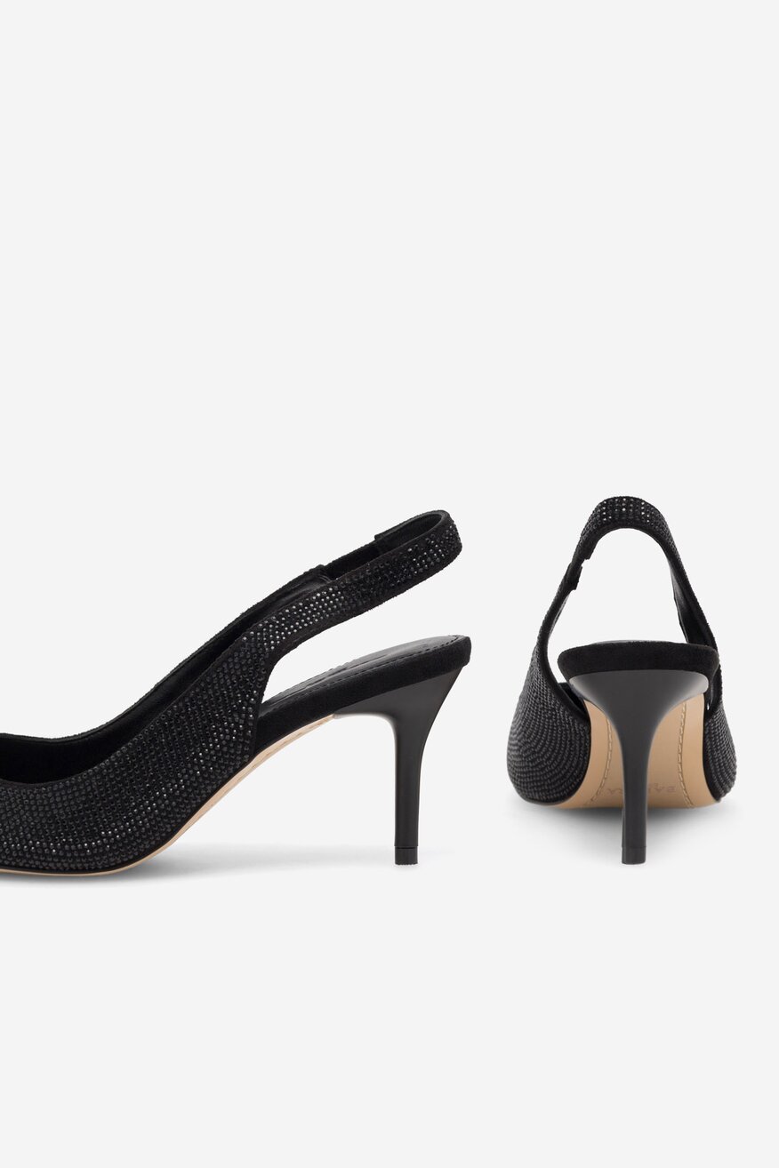 Czółenka Badura AMELIA-21603-18 Czarny