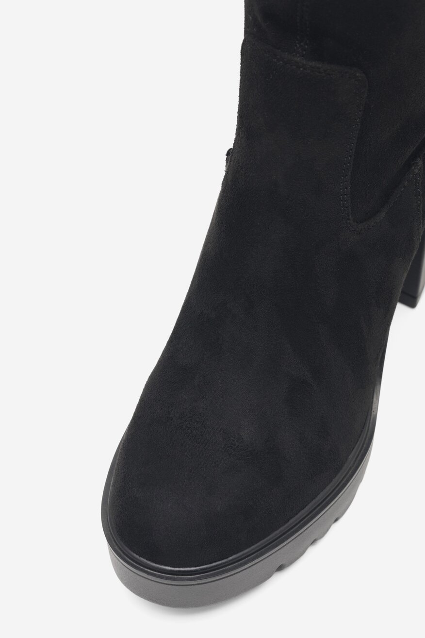 Kozaki DeeZee WS19343-01 Czarny