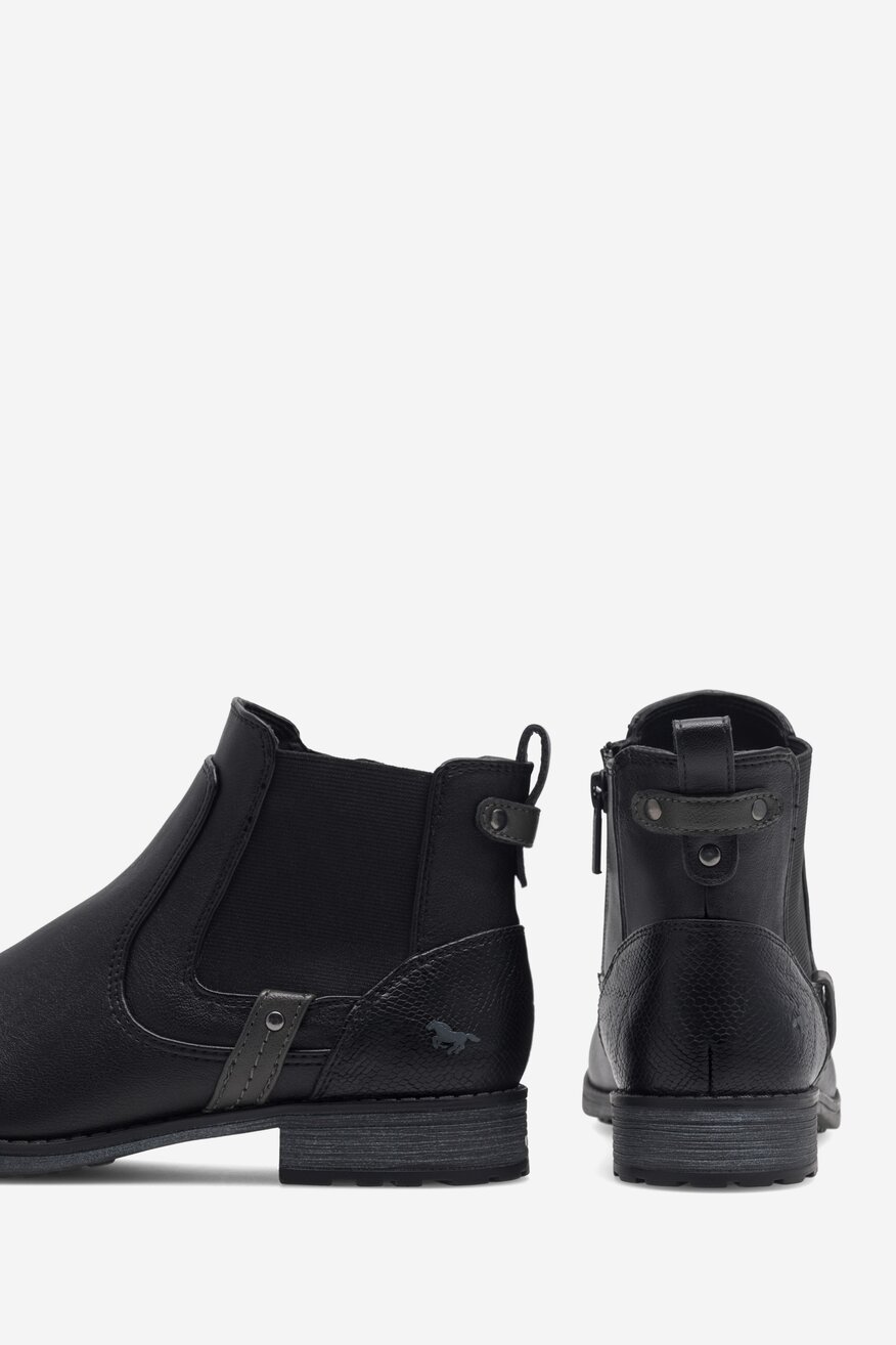 Botki Mustang 1265-522 Czarny