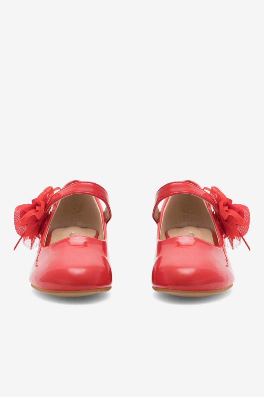 Baleriny Nelli Blu CM220624-2 Czerwony
