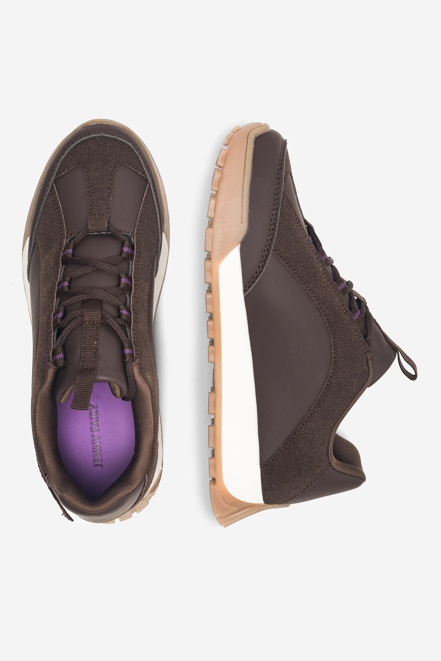 Sneakers Jenny Fairy LOUNA WAG1210406A Brązowy
