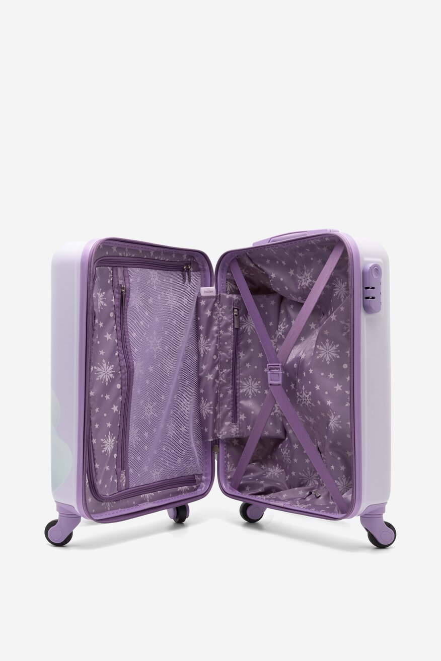 Walizka Frozen ACCCS-AW23-223DFR-S Fioletowy