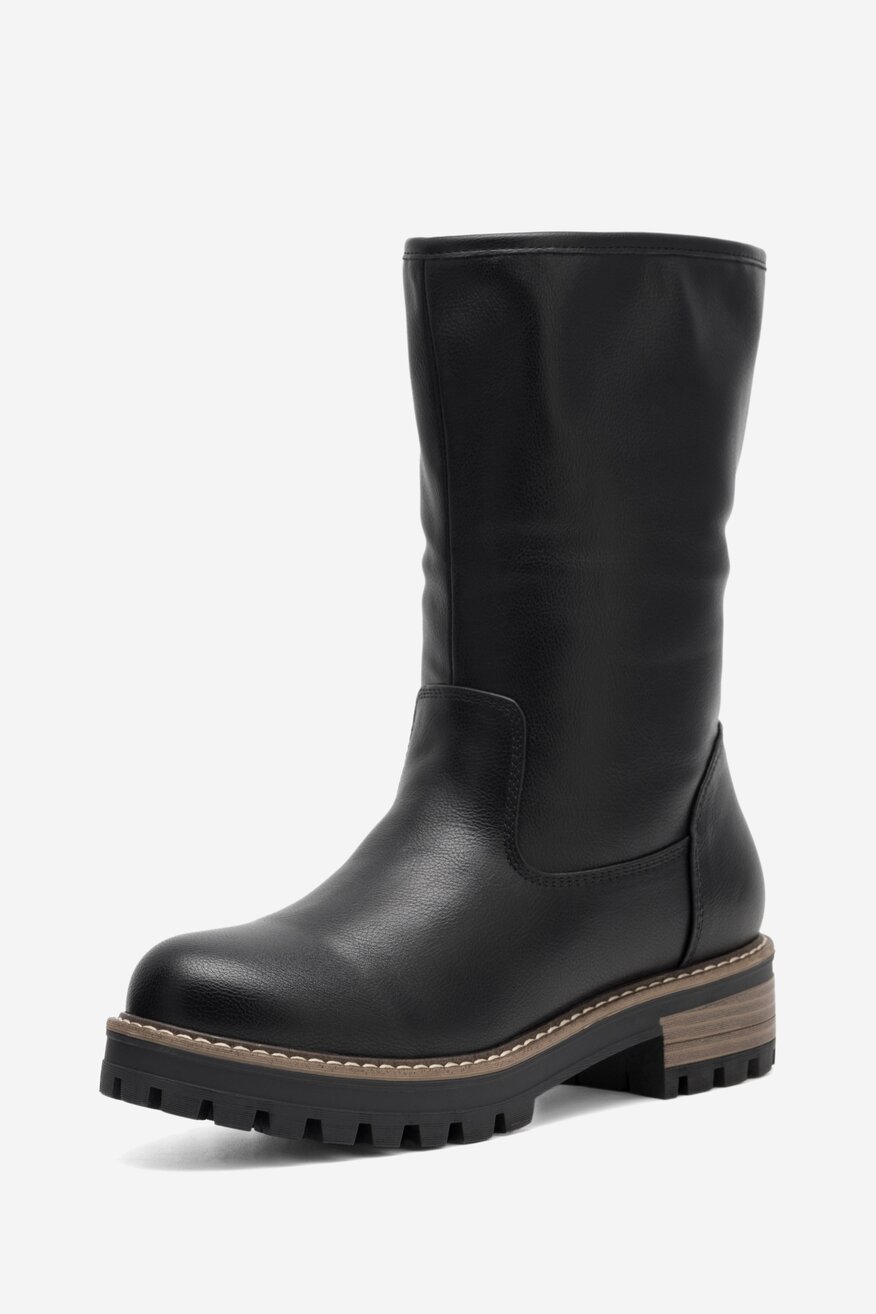 Botki Clara Barson NINA WS5120-02 Czarny