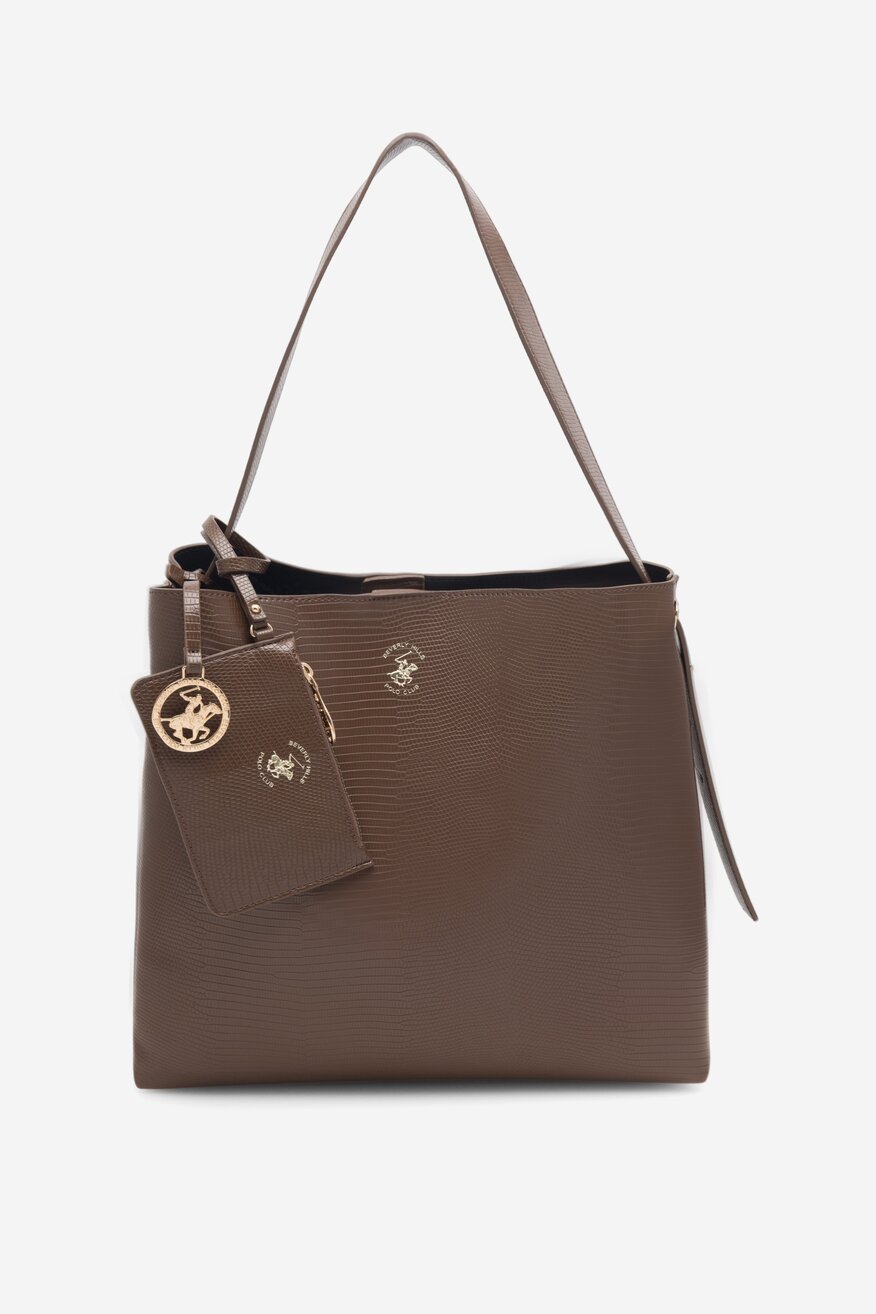 Torebka Beverly Hills Polo Club BHPC-W-05-A23 Brązowy
