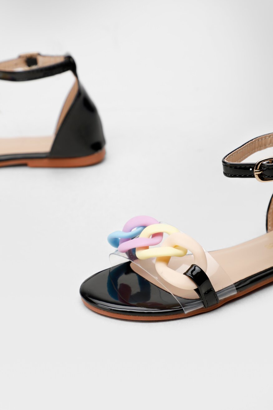 Sandały DeeZee CS123456 Czarny