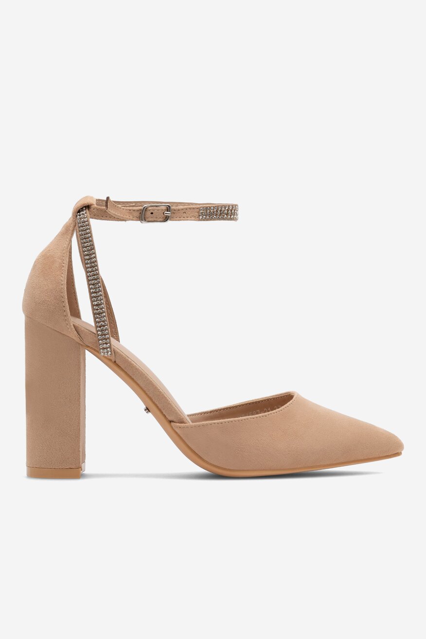 Czółenka DeeZee LISA KL-HT4587-21 Beżowy