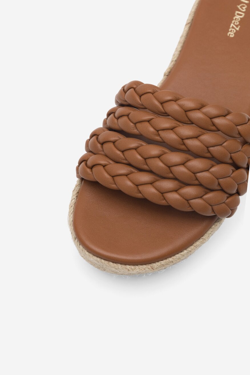 Klapki DeeZee INCREDIBLE KL-E8875-2 Camel