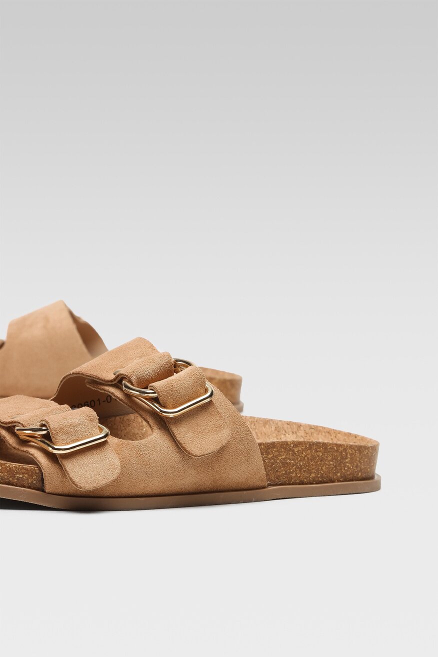 Klapki DeeZee DREAM UP WS280601-01 Beżowy