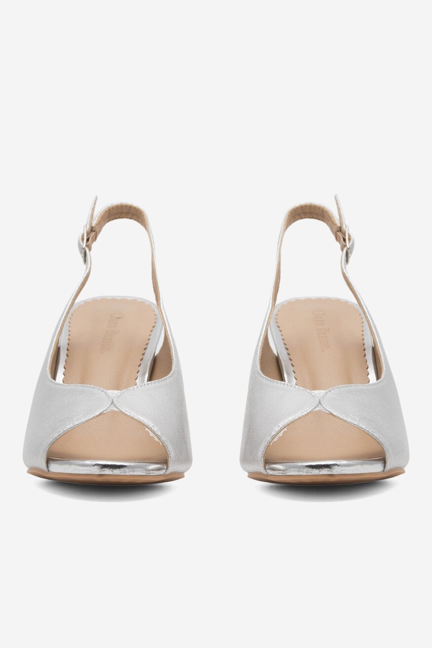 Sandały Clara Barson ACANNA KL-230801-02 Srebrny