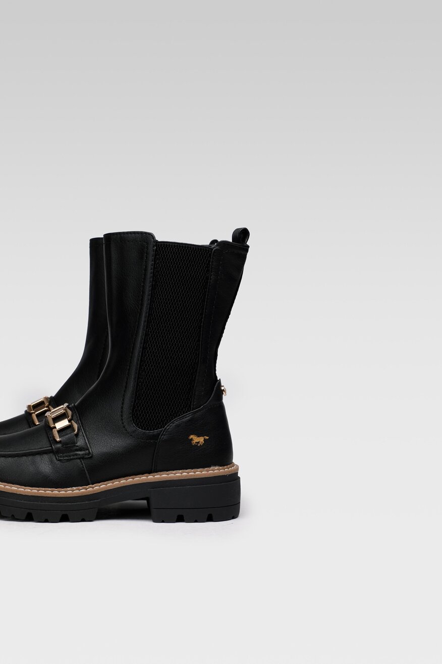 Botki Mustang 1437-502-9 Czarny