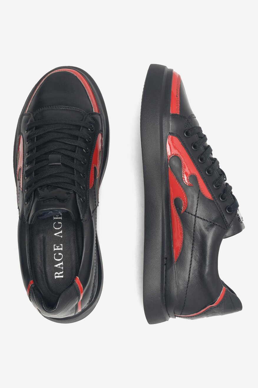 Półbuty RAGE AGE GAME-46 MI08 Czarny