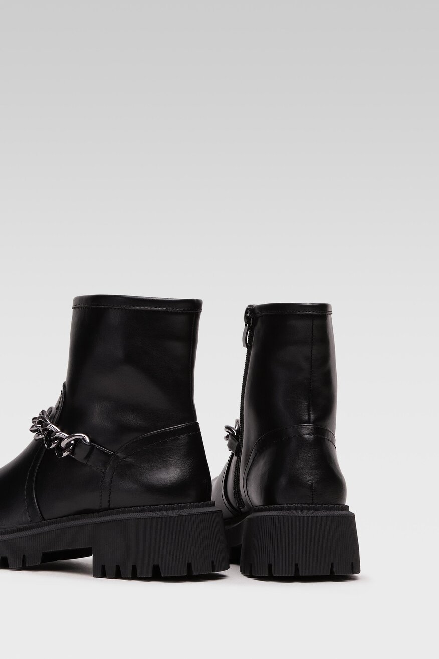 Botki DeeZee H13073A-4 Czarny