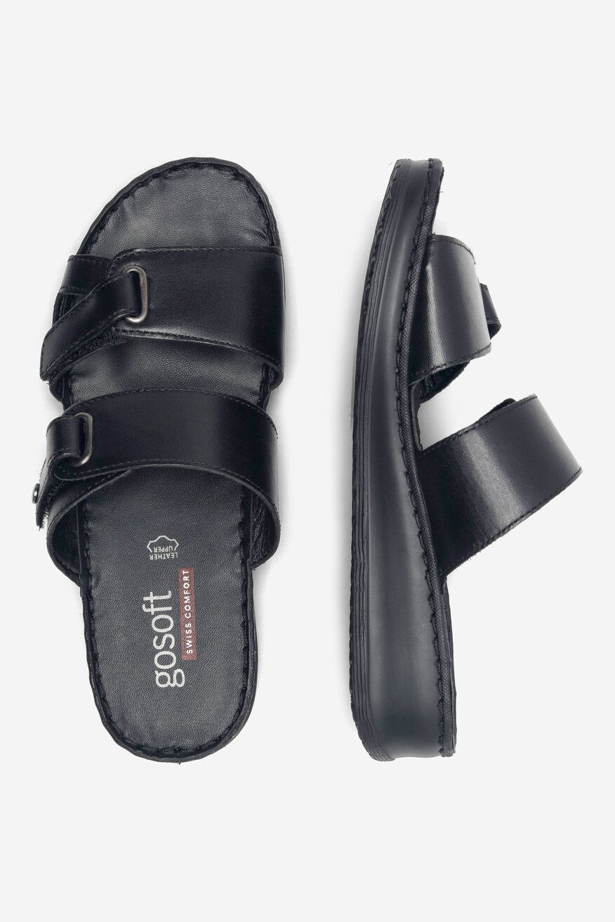 Klapki Go Soft ARC-027-01 Czarny