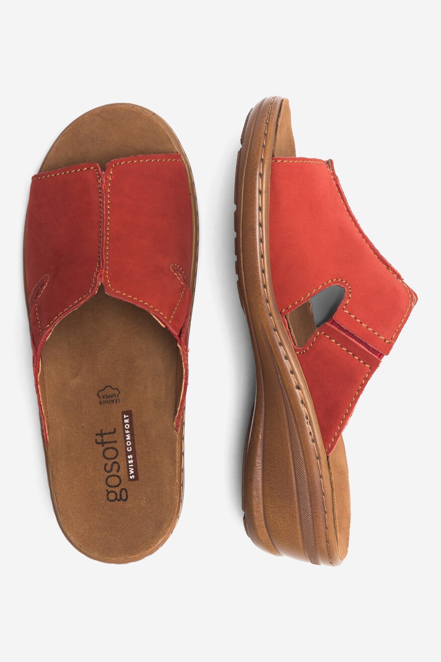 Klapki Go Soft ARC-4854-07 Czerwony