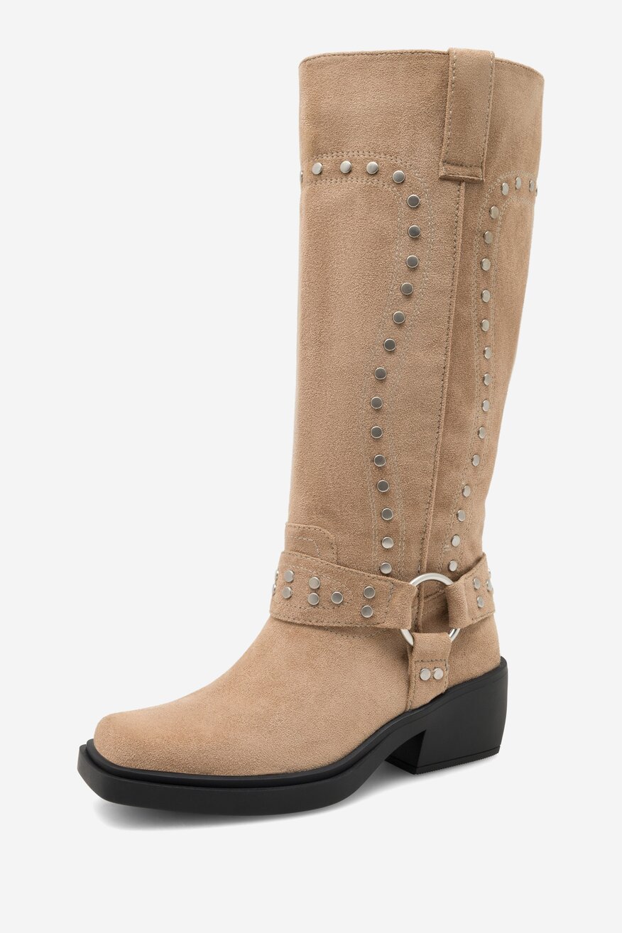 Kozaki Jenny Fairy KAJA HY58100-1 Beżowy