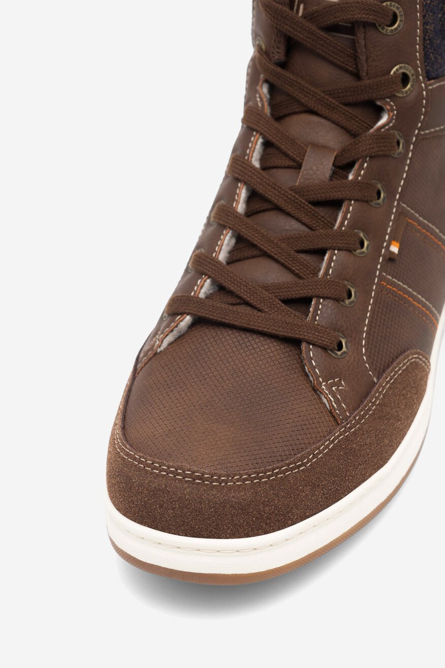 Trzewiki Lanetti MP07-11714-01 Brązowy