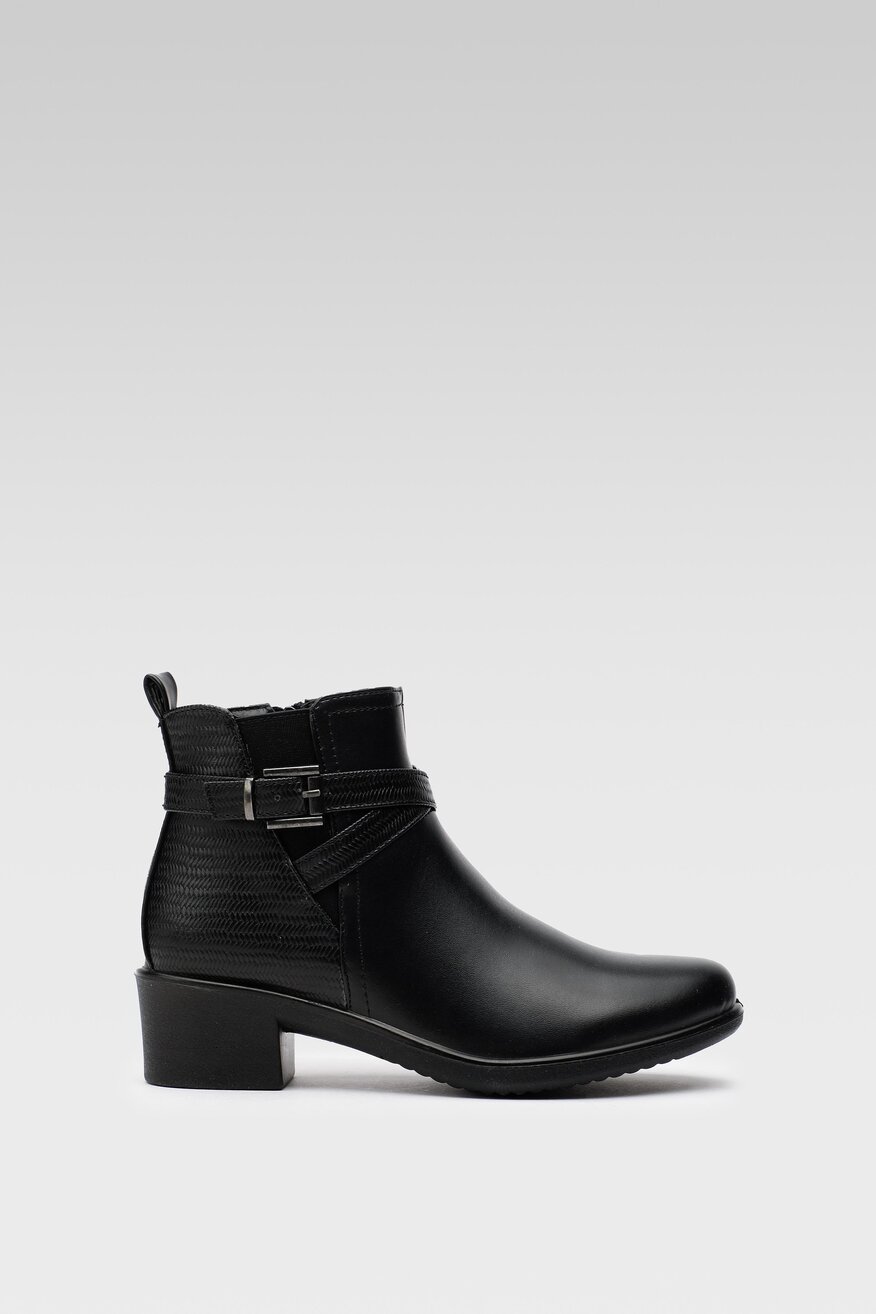 Botki Clara Barson C721-1108-6 Czarny