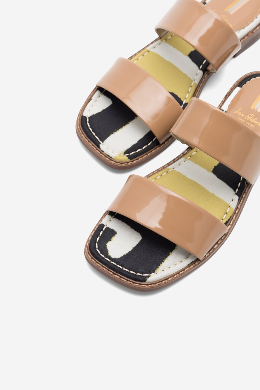 Klapki SAM EDELMAN I0302S4204 Brązowy jasny