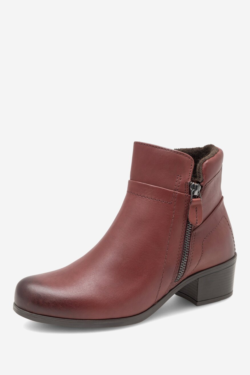 Botki Go Soft EST-GUSTA-11 Bordowy